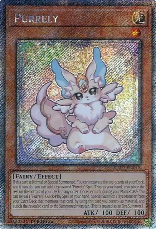 Purrely Platinum Secret Rare (RA02-EN018) [RA02]