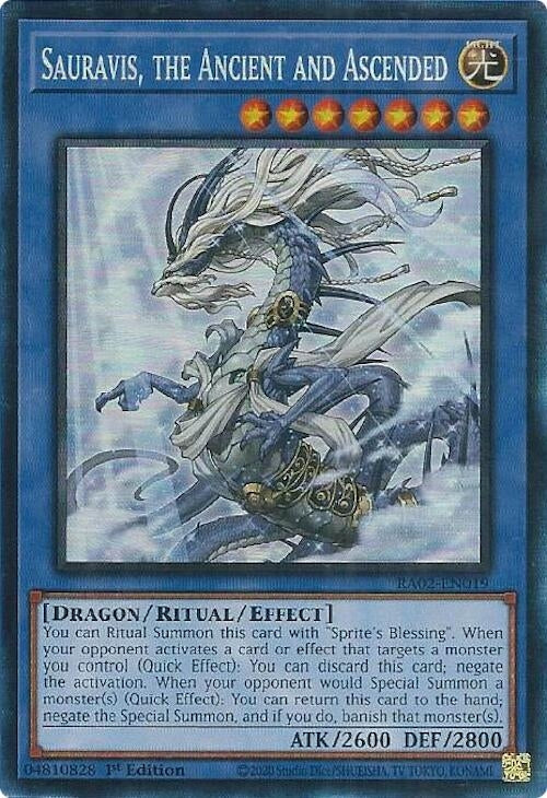 Sauravis the Ancient and Ascended PCR (RA02-EN019) [RA02]