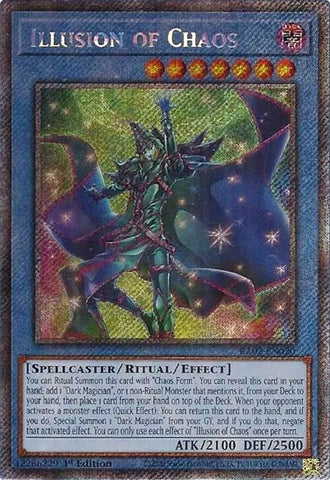 Illusion of Chaos Platinum Secret Rare (RA02-EN020) [RA02]