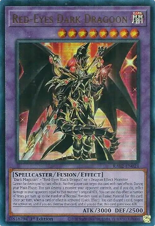 Red Eyes Dark Dragoon UR (RA02-EN021) [RA02]