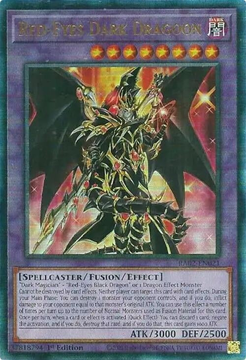 Red Eyes Dark Dragoon PUR (RA02-EN021) [RA02]