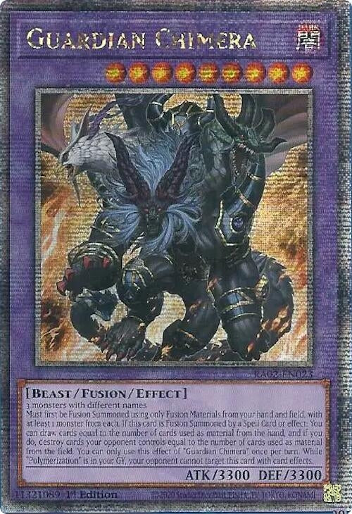 Guardian Chimera Quarter Century Secret Rare (RA02-EN023) [RA02]