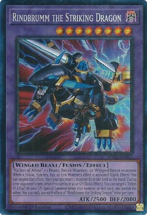 Rindbrumm the Striking Dragon PCR (RA02-EN025) [RA02]