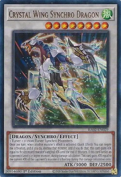 Crystal Wing Synchro Dragon UR (RA02-EN029) [RA02]