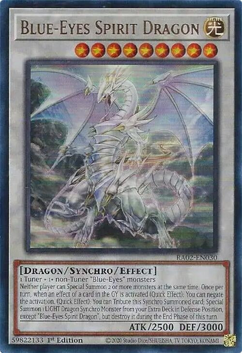 Blue Eyes Spirit Dragon UR (RA02-EN030) [RA02]