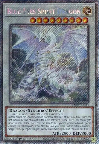 Blue Eyes Spirit Dragon Platinum Secret Rare (RA02-EN030) [RA02]