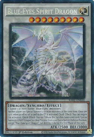 Blue Eyes Spirit Dragon PCR (RA02-EN030) [RA02]