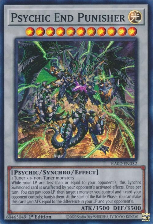 Psychic End Punisher (RA02-EN032) [RA02]