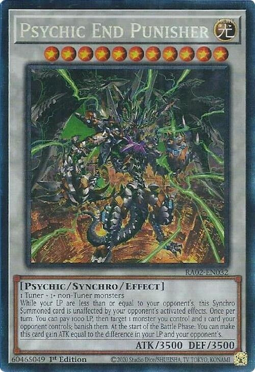 Psychic End Punisher PCR (RA02-EN032) [RA02]