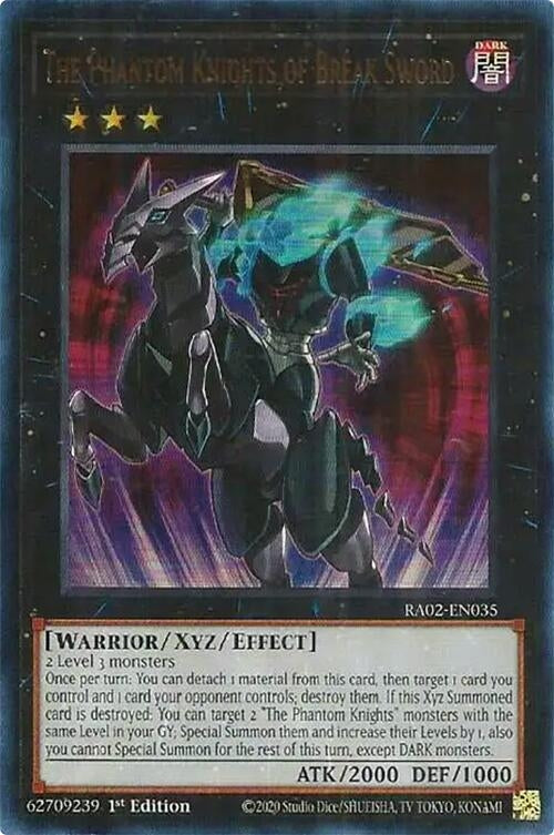 The Phantom Knights of Break Sword UR (RA02-EN035) [RA02]