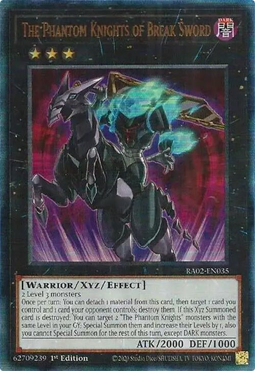 The Phantom Knights of Break Sword PUR (RA02-EN035) [RA02]