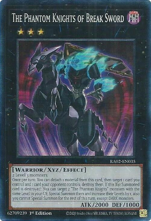 The Phantom Knights of Break Sword PCR (RA02-EN035) [RA02]