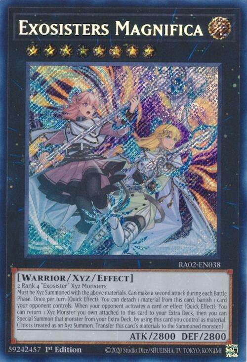 Exosisters Magnifica Secret Rare (RA02-EN038) [RA02]