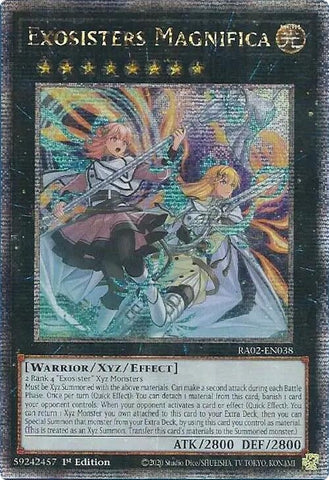 Exosisters Magnifica Quarter Century Secret Rare (RA02-EN038) [RA02]