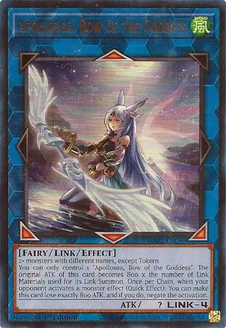 Apollousa Bow of the Goddess Alternate Art UR (RA02-EN040) [RA02]