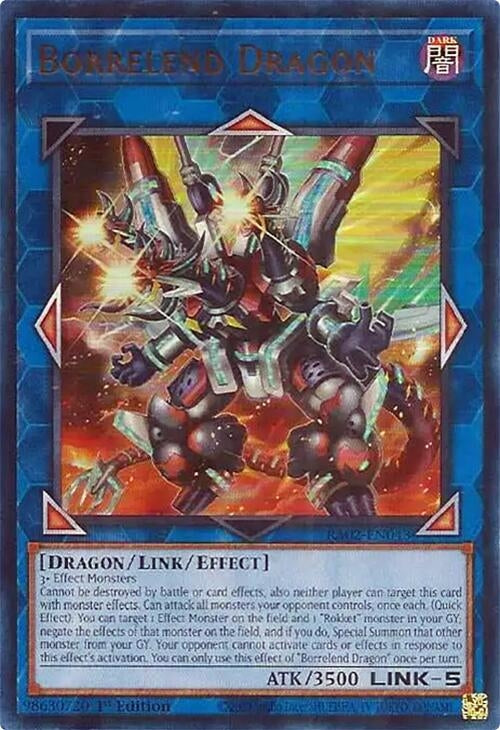 Borrelend Dragon UR (RA02-EN043) [RA02]