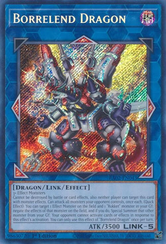 Borrelend Dragon Secret Rare (RA02-EN043) [RA02]