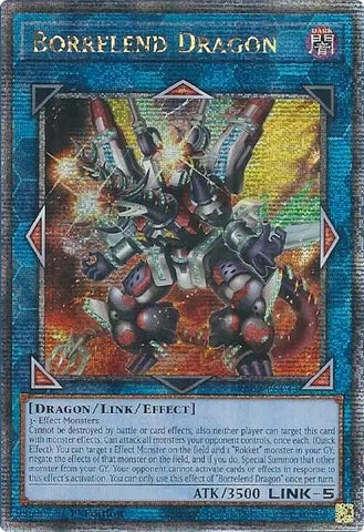 Borrelend Dragon Quarter Century Secret Rare (RA02-EN043) [RA02]
