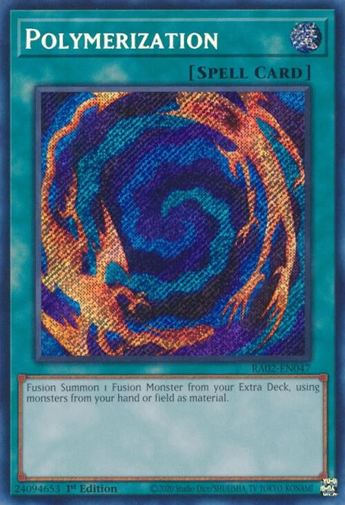Polymerization Secret Rare (RA02-EN047) [RA02]