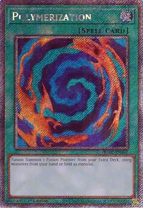 Polymerization Platinum Secret Rare (RA02-EN047) [RA02]