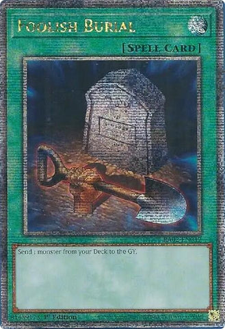 Foolish Burial Quarter Century Secret Rare (RA02-EN049) [RA02]