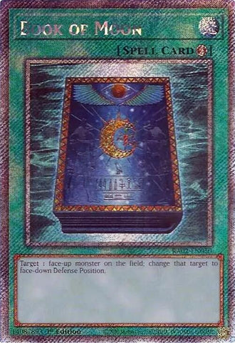 Book of Moon Platinum Secret Rare (RA02-EN050) [RA02]