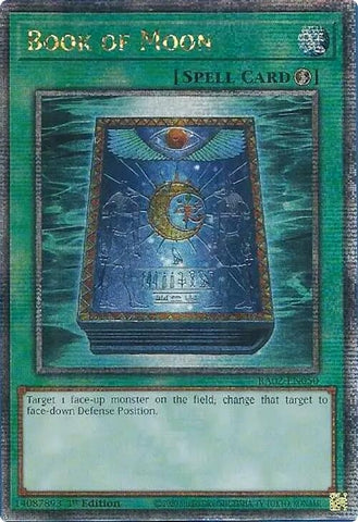 Book of Moon Quarter Century Secret Rare (RA02-EN050) [RA02]