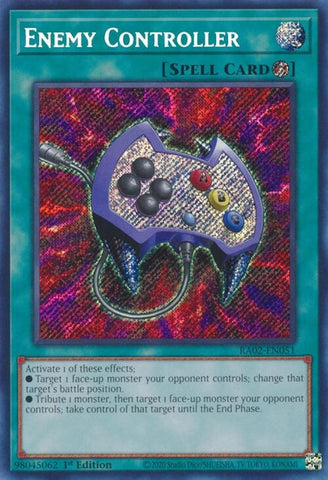 Enemy Controller Secret Rare (RA02-EN051) [RA02]