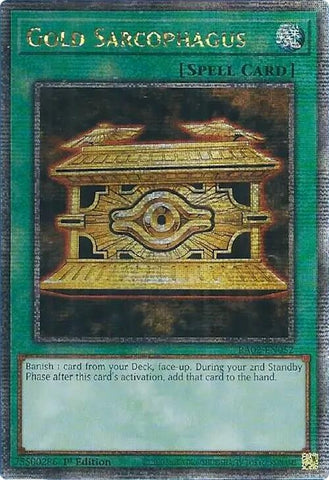 Gold Sarcophagus Quarter Century Secret Rare (RA02-EN052) [RA02]