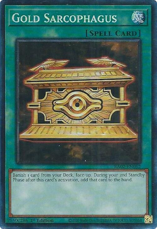 Gold Sarcophagus PCR (RA02-EN052) [RA02]