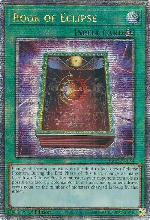 Book of Eclipse Quarter Century Secret Rare (RA02-EN054) [RA02]