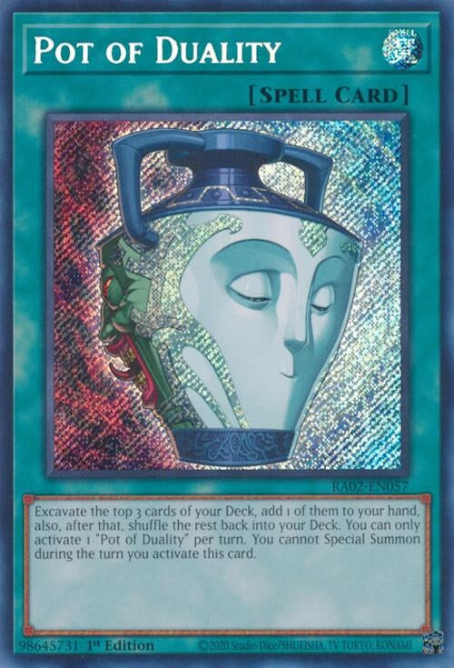 Pot of Duality Secret Rare (RA02-EN057) [RA02]