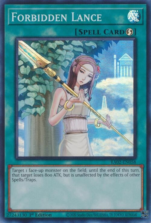 Forbidden Lance (RA02-EN058) [RA02]