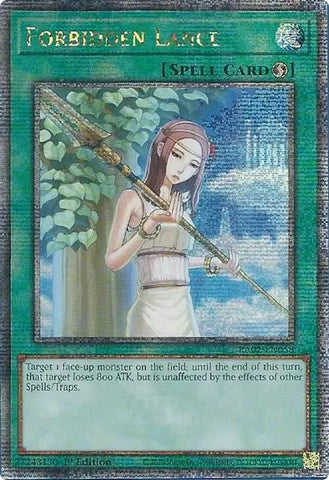Forbidden Lance Quarter Century Secret Rare (RA02-EN058) [RA02]
