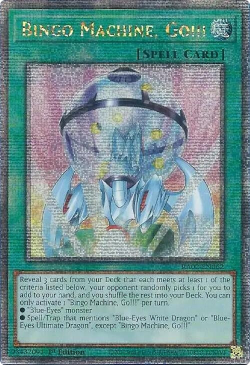 Bingo Machine Go Quarter Century Secret Rare (RA02-EN062) [RA02]