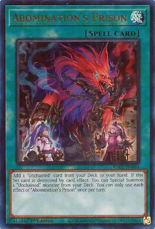 Abominations Prison UR (RA02-EN064) [RA02]