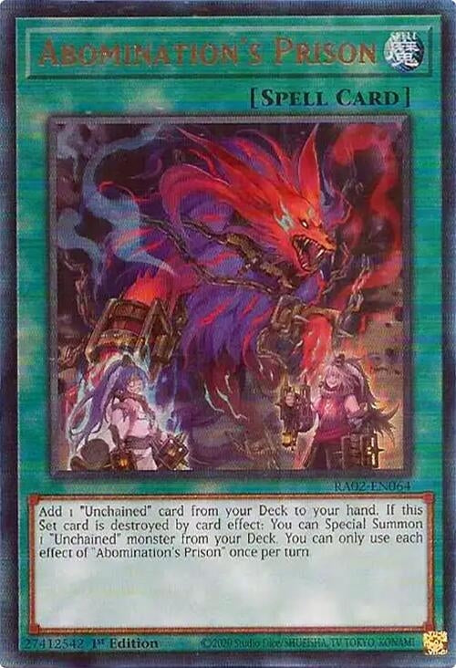 Abominations Prison PUR (RA02-EN064) [RA02]