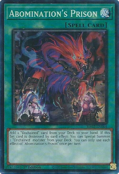 Abominations Prison PCR (RA02-EN064) [RA02]