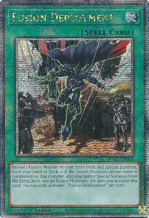 Fusion Deployment Quarter Century Secret Rare (RA02-EN065) [RA02]