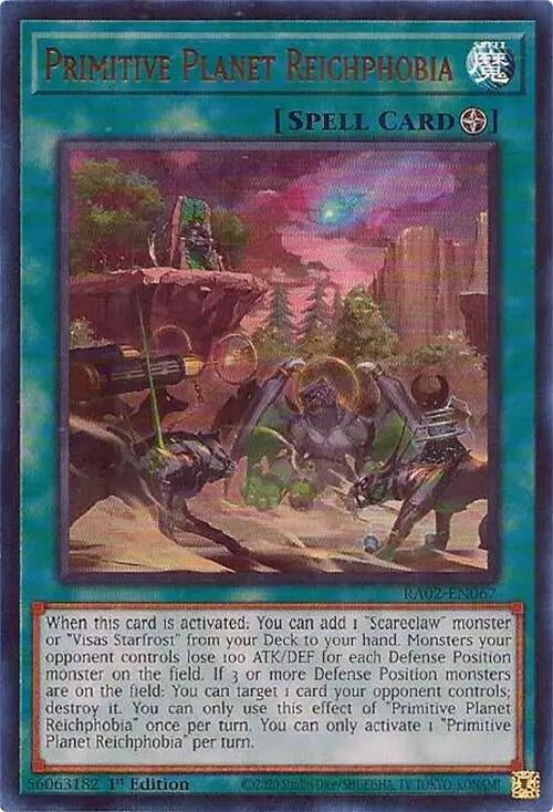 Primitive Planet Reichphobia UR (RA02-EN067) [RA02]