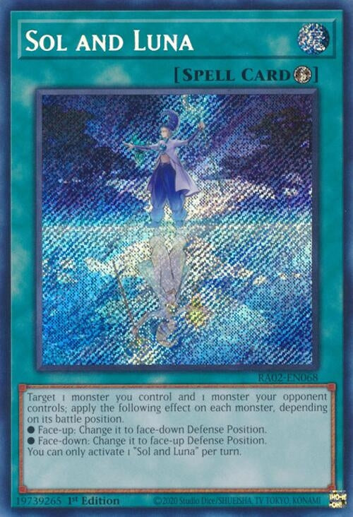 Sol and Luna Secret Rare (RA02-EN068) [RA02]