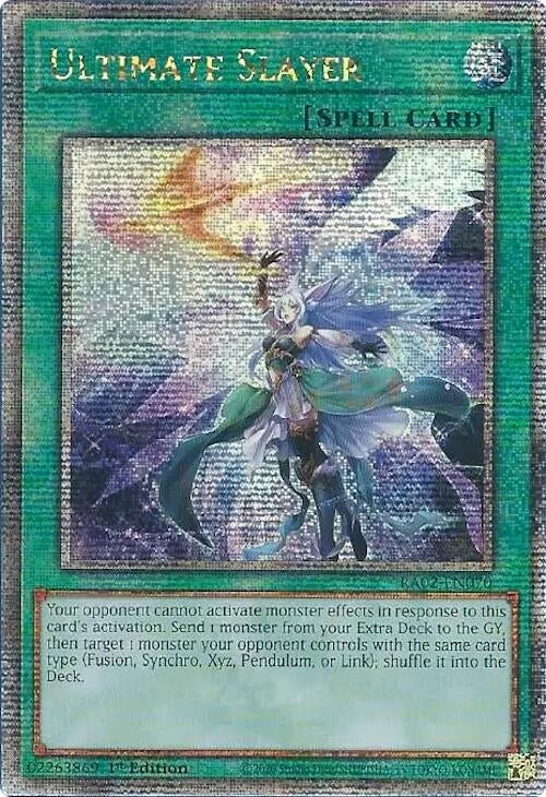 Ultimate Slayer Quarter Century Secret Rare (RA02-EN070) [RA02]