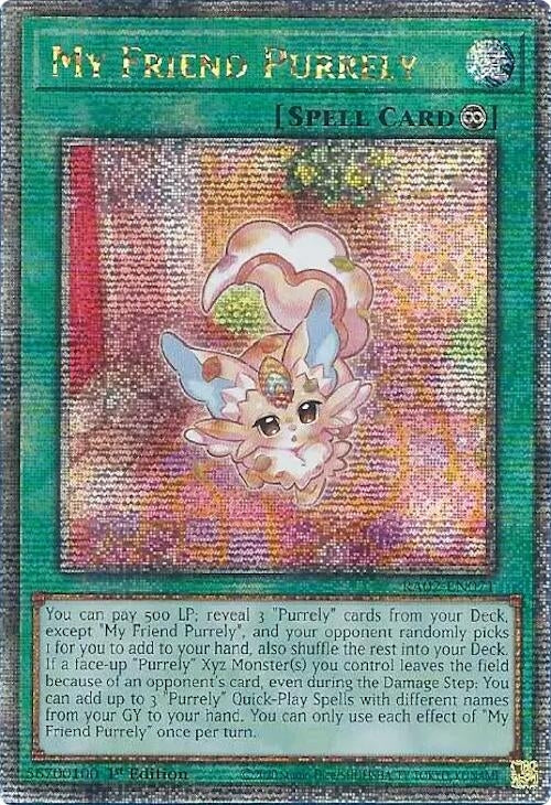 My Friend Purrely Quarter Century Secret Rare (RA02-EN071) [RA02]