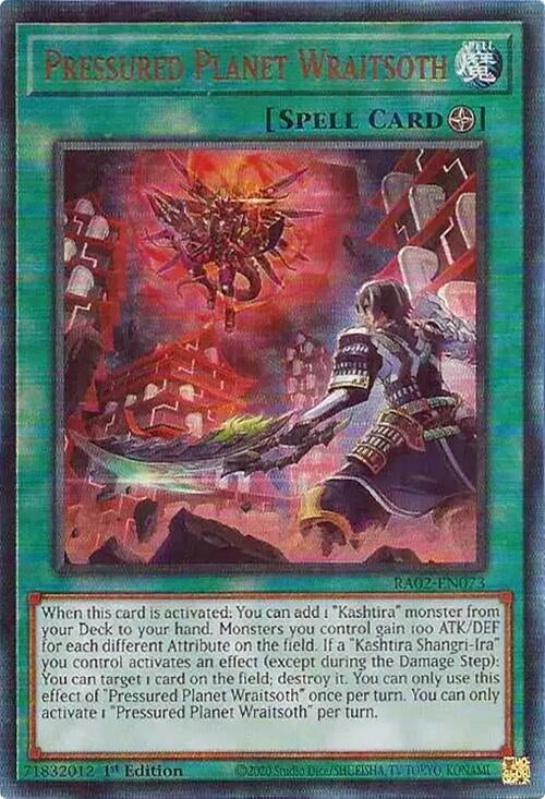 Pressured Planet Wraitsoth PUR (RA02-EN073) [RA02]