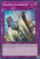 Solemn Judgment Secret Rare (RA02-EN075) [RA02]