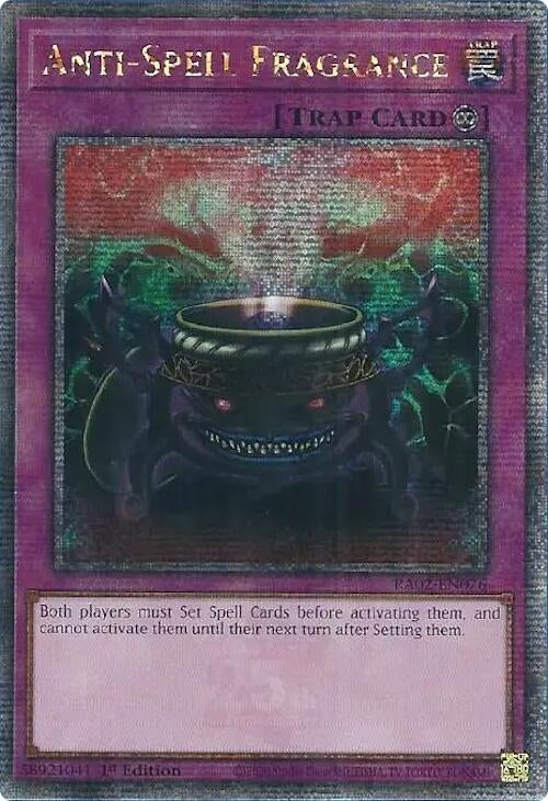 Anti Spell Fragrance Quarter Century Secret Rare (RA02-EN076) [RA02]