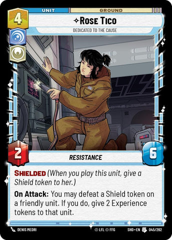 Rose Tico Dedicated to the Cause (045/262) [SHD]