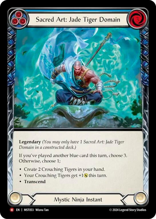 Sacred Art Jade Tiger Domain Inner Chi (MST053) [MST]