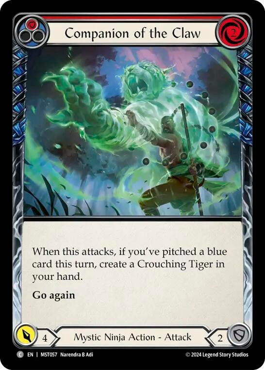 Companion of the Claw Red (MST057) [MST]
