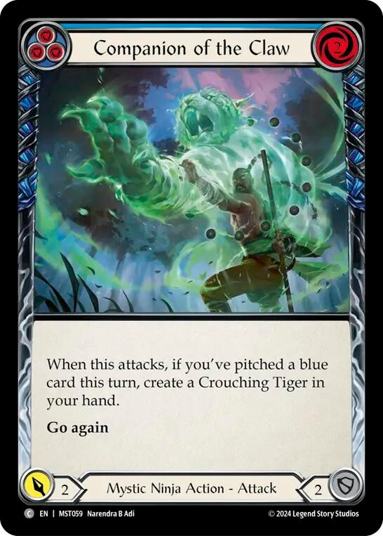 Companion of the Claw Blue (MST059) [MST]